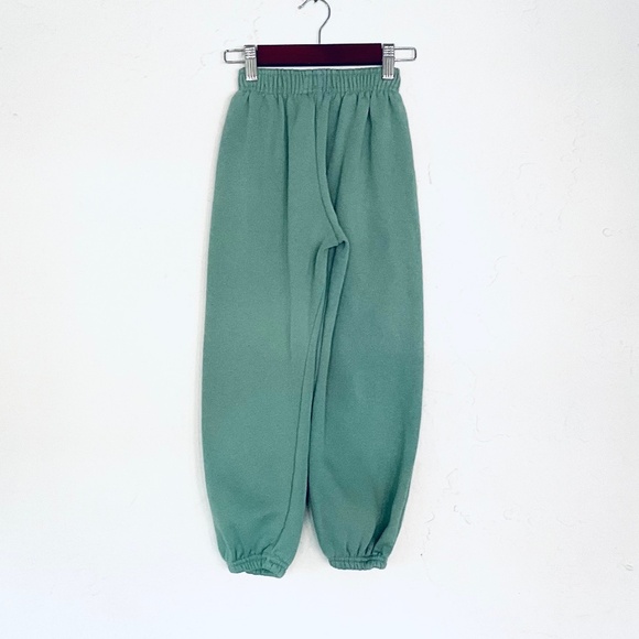 ZARA Minimal Edition Unlimited Fun Green Jogger Set Sz 8 - Picture 3 of 3